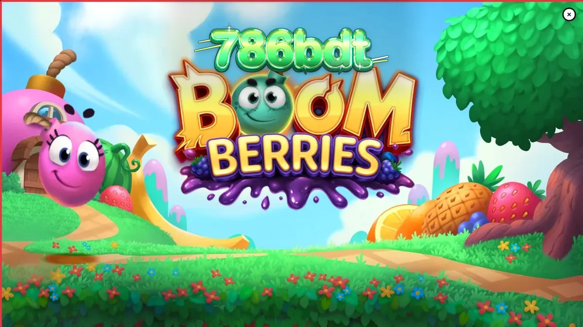 Boomberries স্লটের রঙিন এবং মিষ্টি রূপকথার গ্রাম থিম